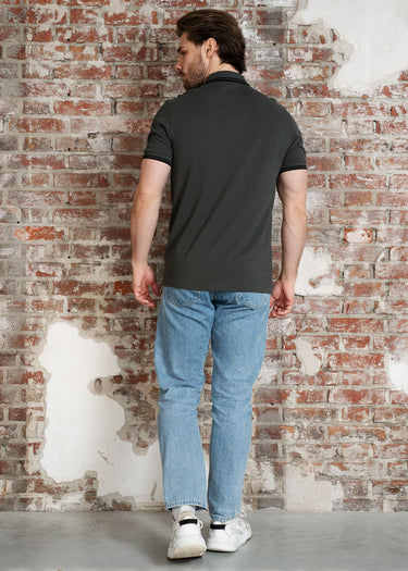 Fred Perry Polo's Twin tipped fred perry polo shirt- field green black