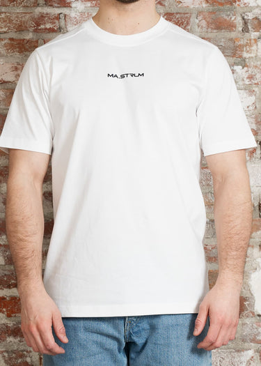 MA.Strum T-shirts Mastrum tee - optic white