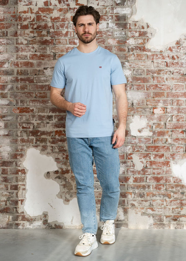 Napapijri T-shirts Salis sum - soft chambr