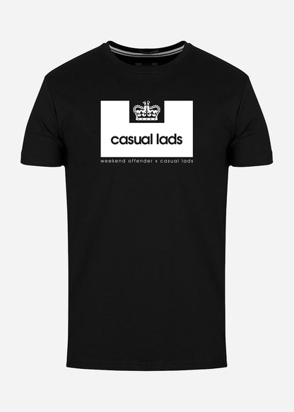 Weekend Offender T-shirts  Casual Lads t-shirt - black 