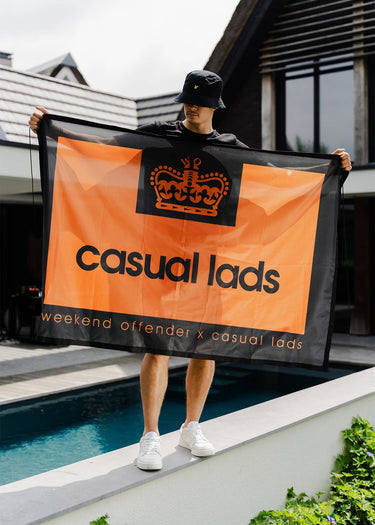 Weekend Offender Vlaggen  Casual Lads X Weekend Offender EK vlag 