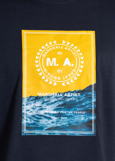 Marshall Artist T-shirts Canute t-shirt - navy