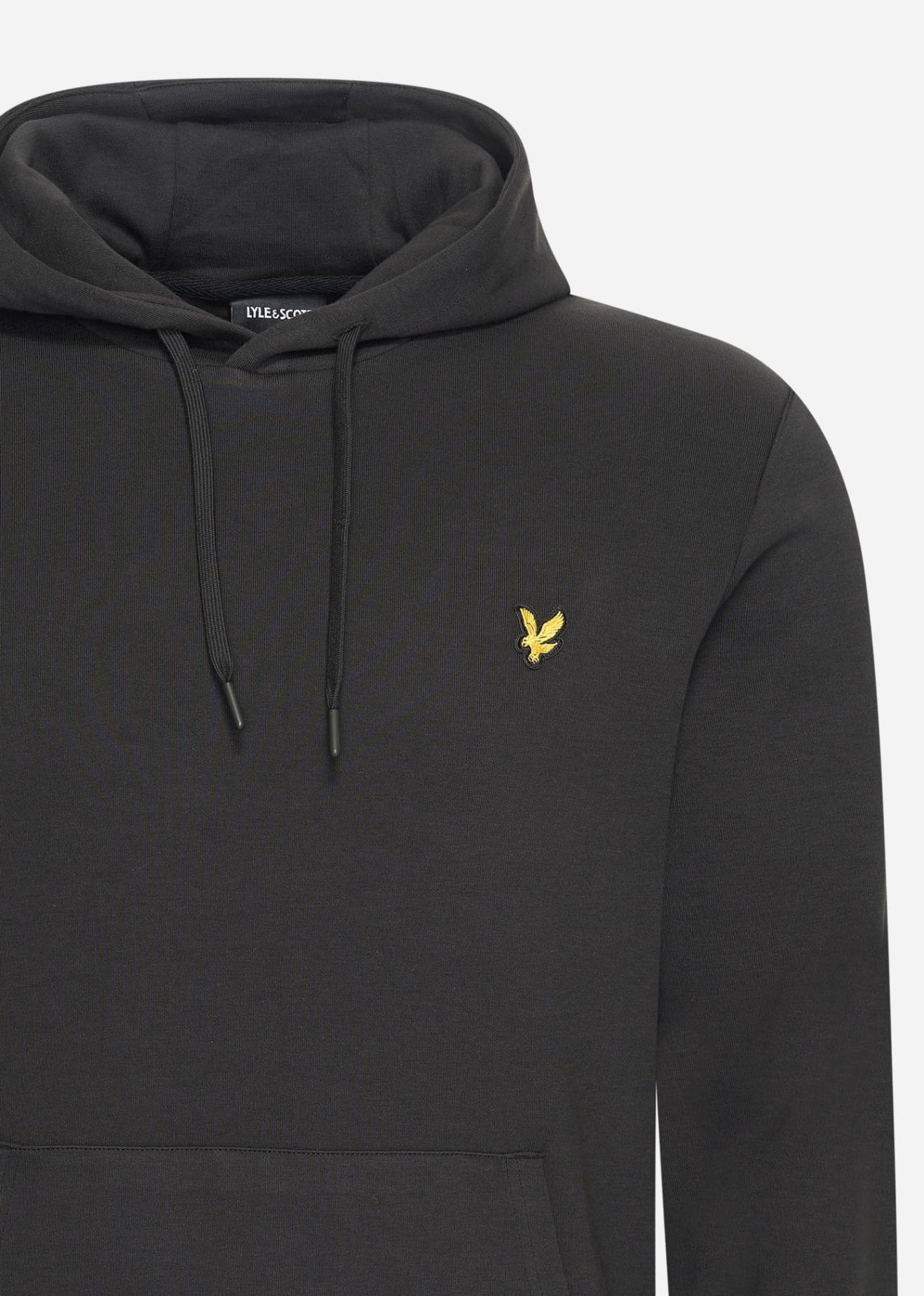 Lyle & Scott Hoodies  Interlock hoodie - jet black 