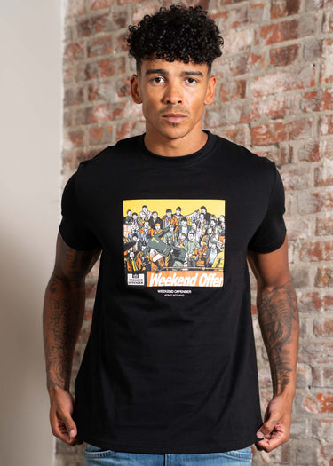 Weekend Offender T-shirts Selhurst - black