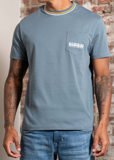 Napapijri T-shirts S murlo - stormy weat