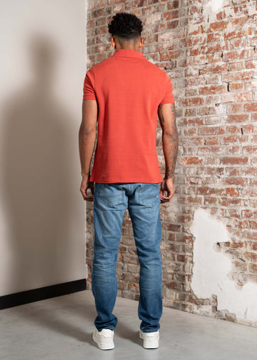 Barbour Polo's Barbour tartan pique polo shirt - red spice