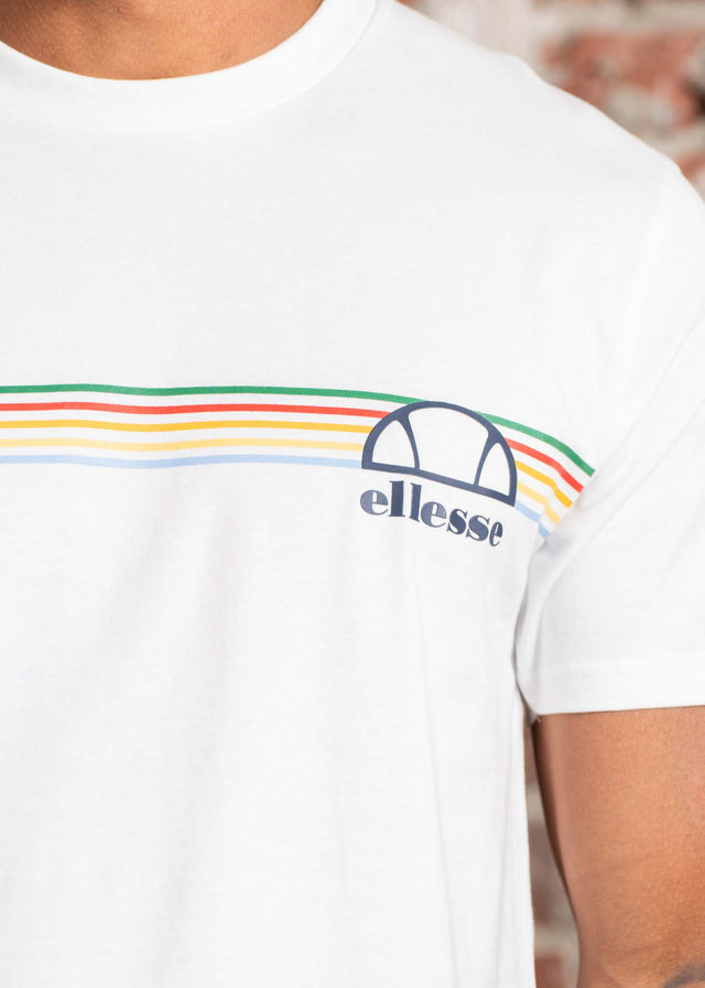 Ellesse T-shirts Lental tee - white