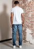 Fred Perry Polo's Twin tipped fred perry polo shirt-Light Ice Snow White Tennisblue