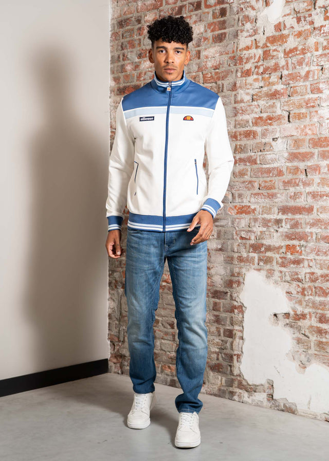 Ellesse Cardigans Vignola track top - off white navy