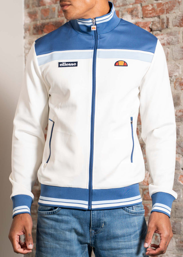 Ellesse Cardigans Vignola track top - off white navy