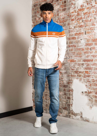 Sergio Tacchini Vesten Damarindo track top - nautical blue gardenia mocha bisque