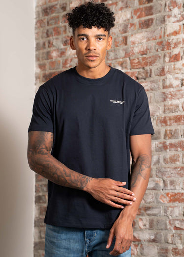 Armani Exchange T-shirts Regular fit t-shirt - navy