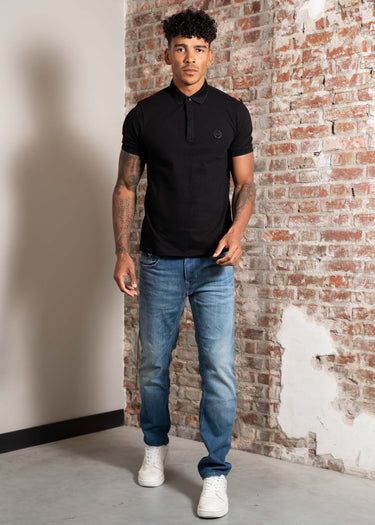 Armani Exchange Polo's Polo - black