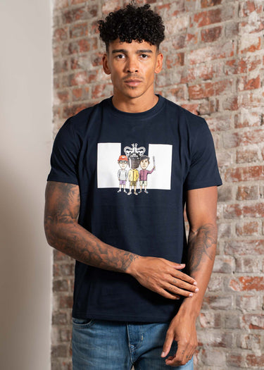 Weekend Offender T-shirts Weekend tee - navy
