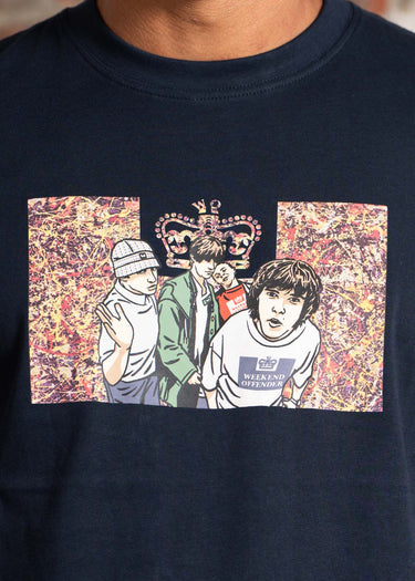 Weekend Offender T-shirts Number 5 - navy