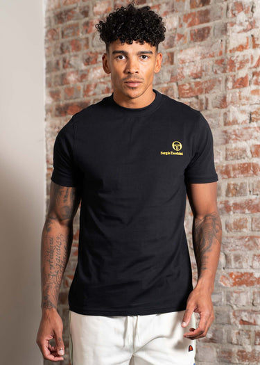 Sergio Tacchini T-shirts Felton tee - black gold