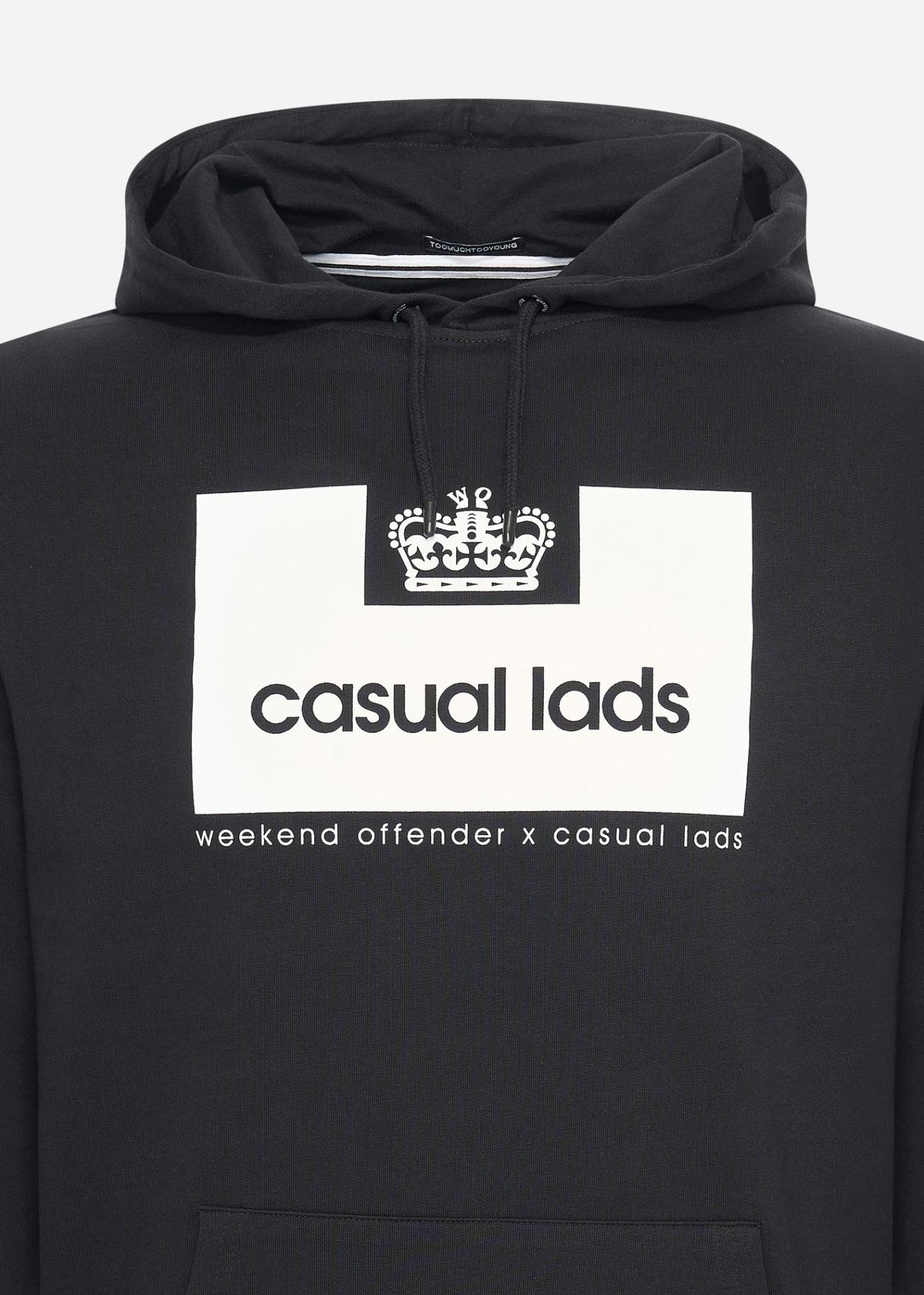 Weekend Offender Hoodies  Casual Lads hoodie - black 