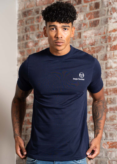 Sergio Tacchini T-shirts Felton tee - maritime blue