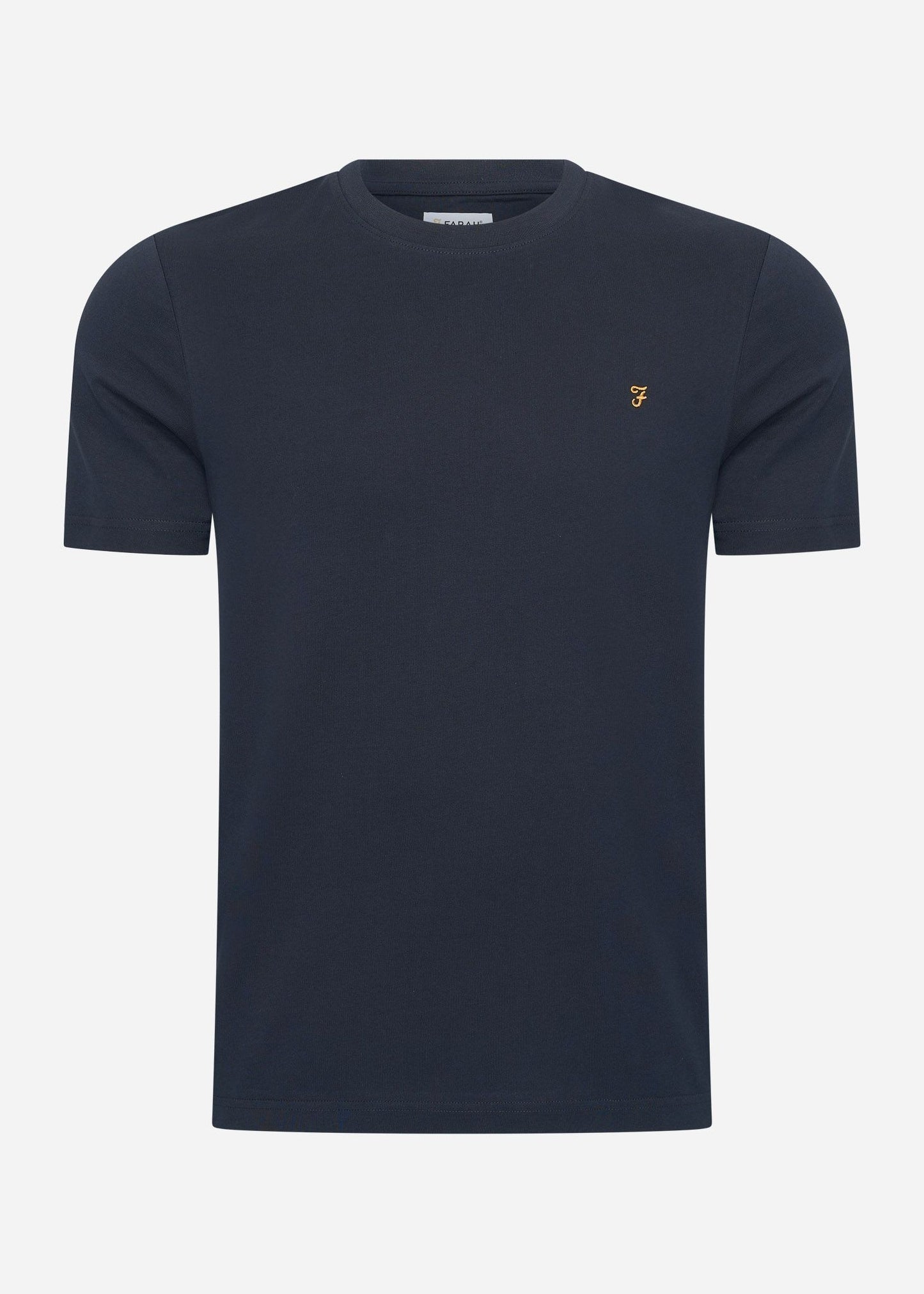 Farah T-shirts  Danny reg tee - true navy 