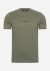 Fred Perry T-shirts  Embroidered t-shirt - laurel wreath green 