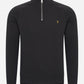 Farah Truien  Sweatshirt jim 1/4 zip - black 