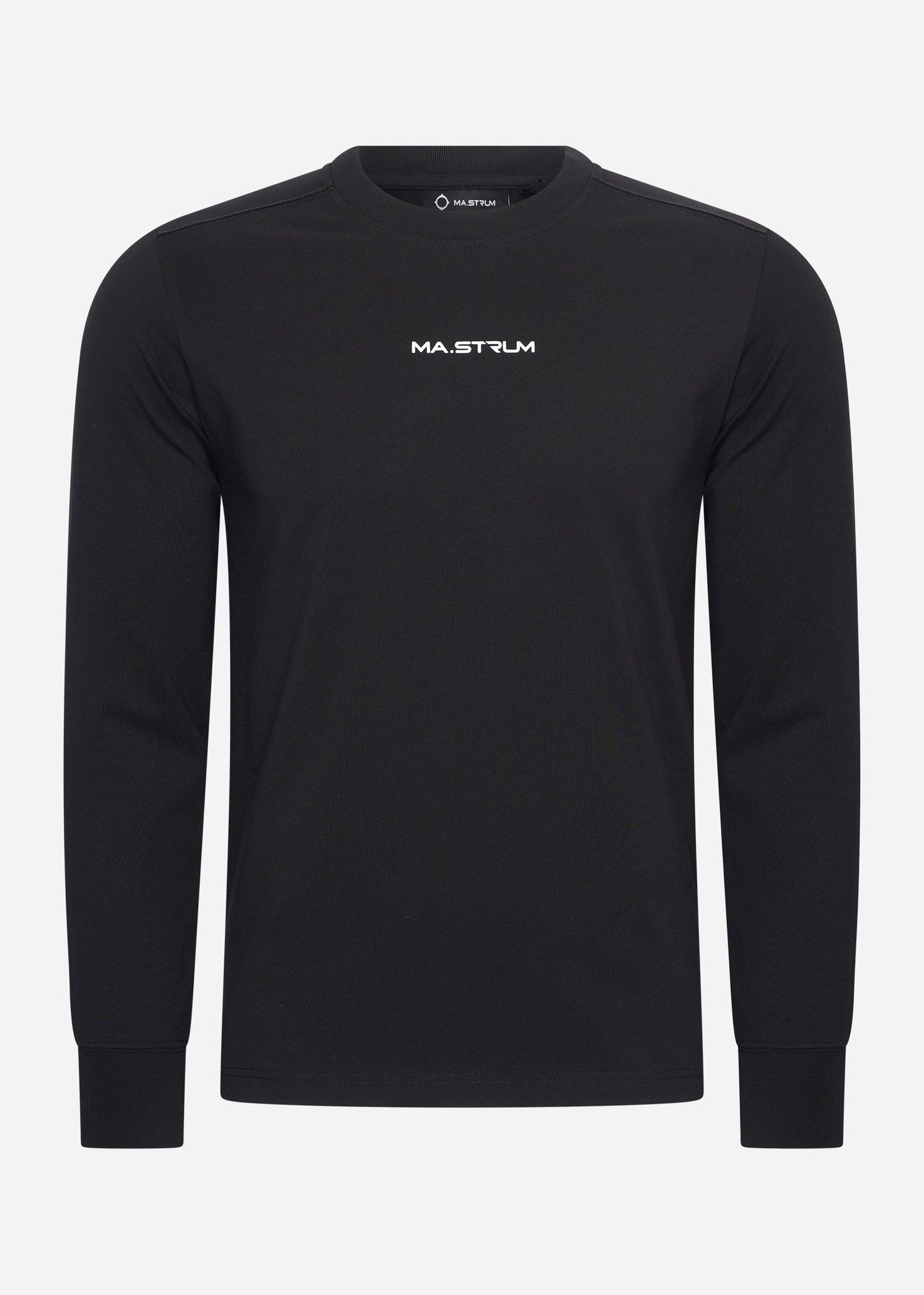 MA.Strum T-shirts  Ls mastrum printed tee - black 