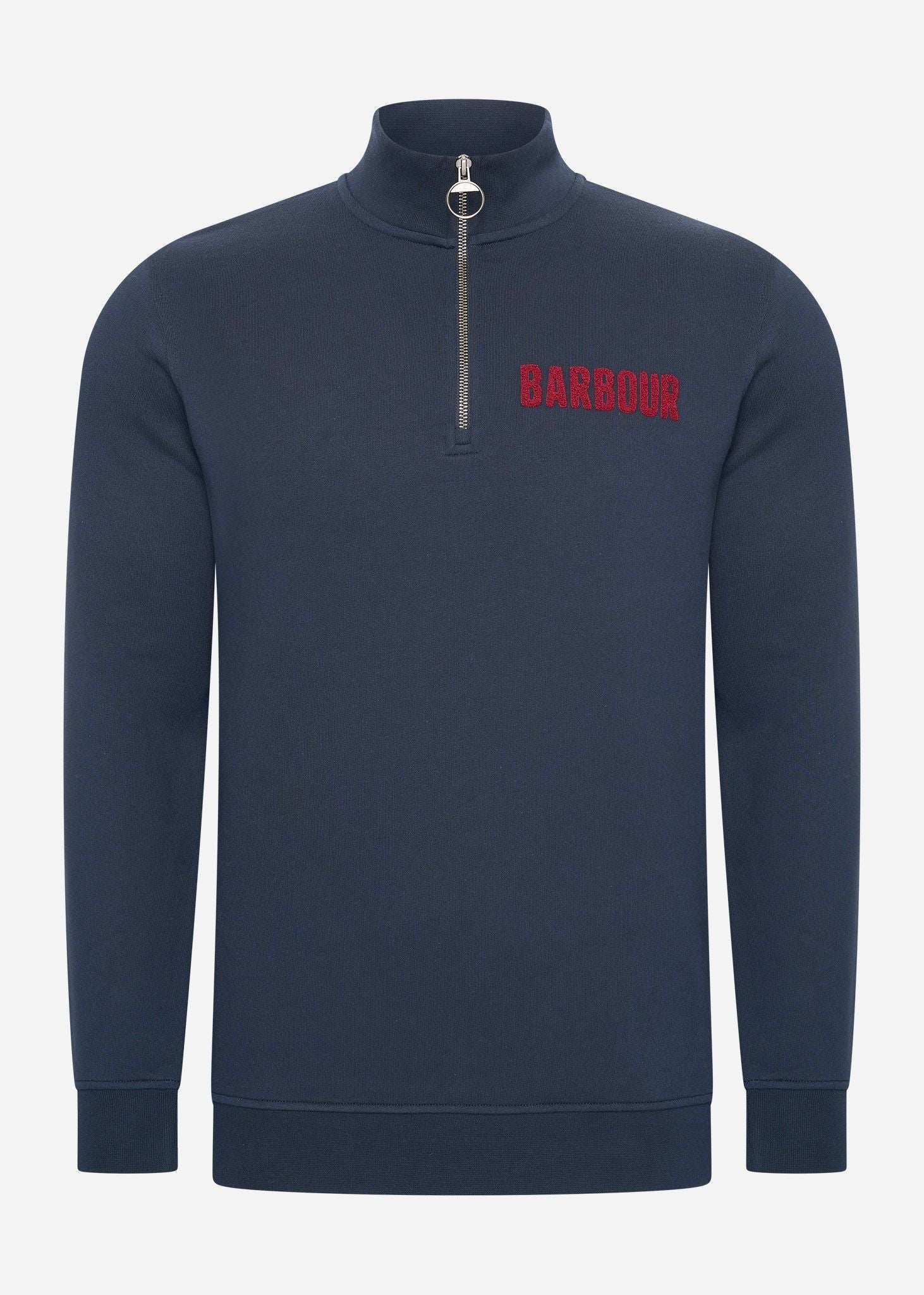 Barbour Truien  Cotes half zip sweatshirt - navy 