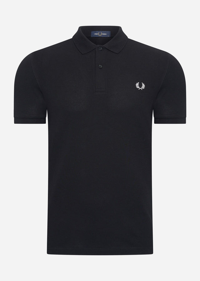 Fred Perry Polos  Plain fred perry shirt - black white 