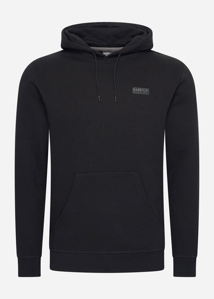 Barbour International Truien  Small logo hoodie - black pewter 