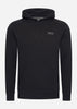 Barbour International Truien  Small logo hoodie - black pewter 