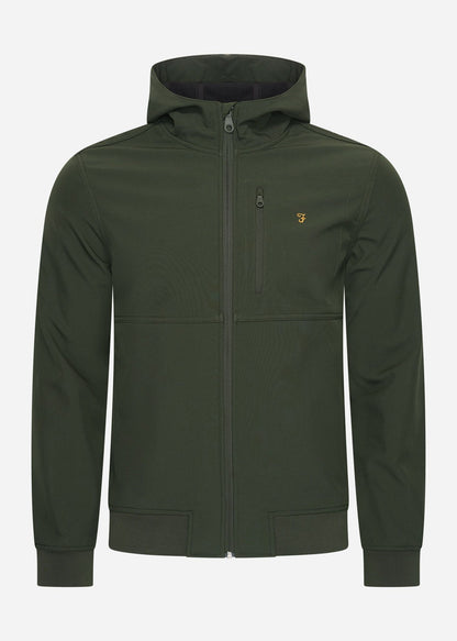 Farah Jassen  Rudd softshell jacket - evergreen 