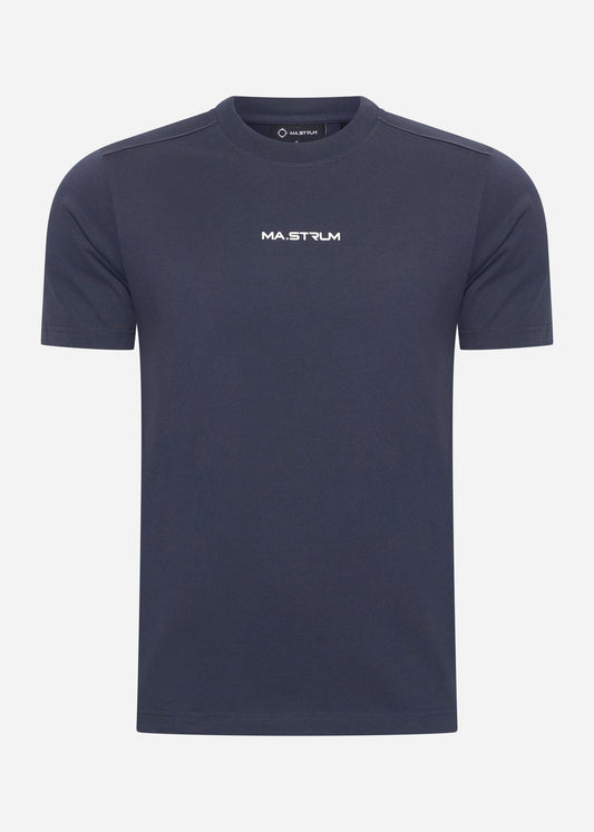 MA.Strum T-shirts  Mastrum printed tee - ink navy 