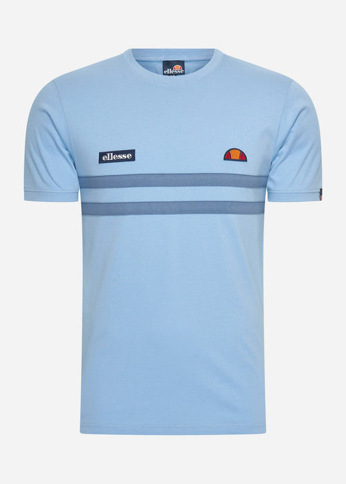 Venire tee - light blue dark blue