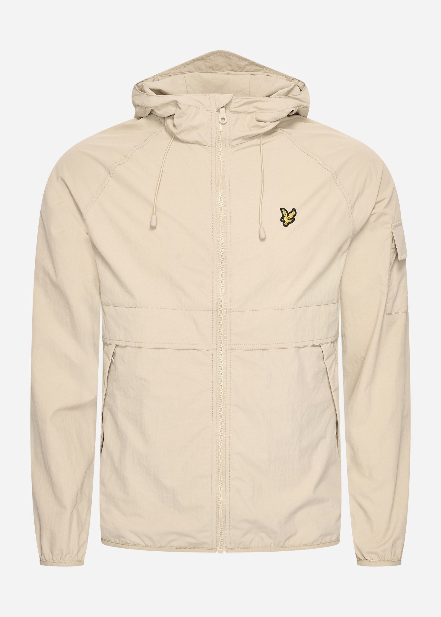 Lyle & Scott Jassen  Hooded windbreaker jacket - stone 