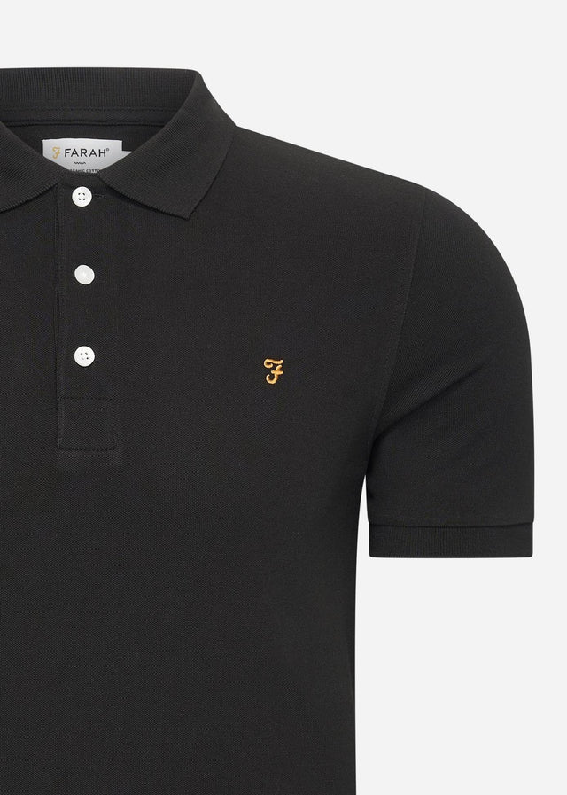 Farah Polos  Blanes polo - black 