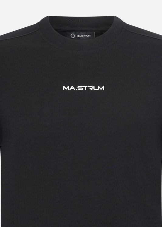 MA.Strum T-shirts  Mastrum printed tee - black 