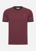 Farah T-shirts  Groves reg ringer - farah-red 