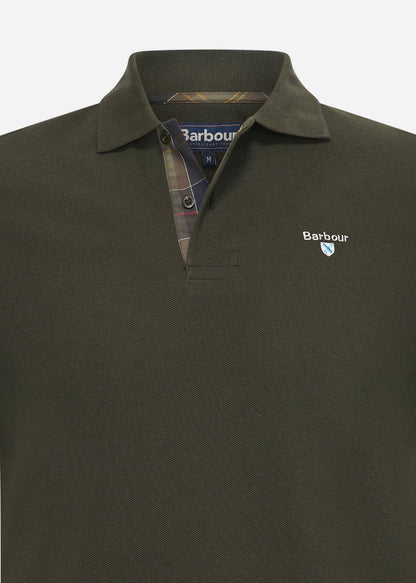 Barbour Polo's  Tartan pique polo shirt - forest green 