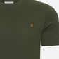 Farah T-shirts  Danny reg tee - evergreen 