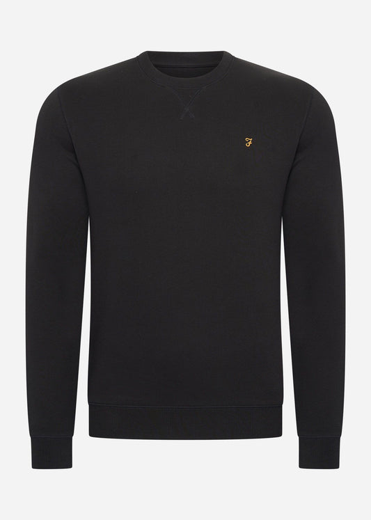 Farah Truien  Sweatshirt tim new crew - black 