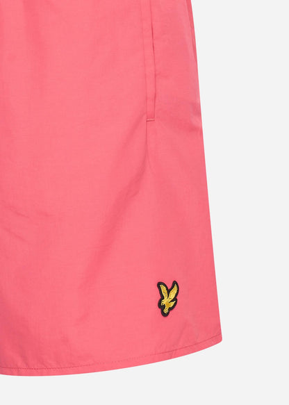 Lyle & Scott Zwembroeken  Plain swim short - electric-pink 