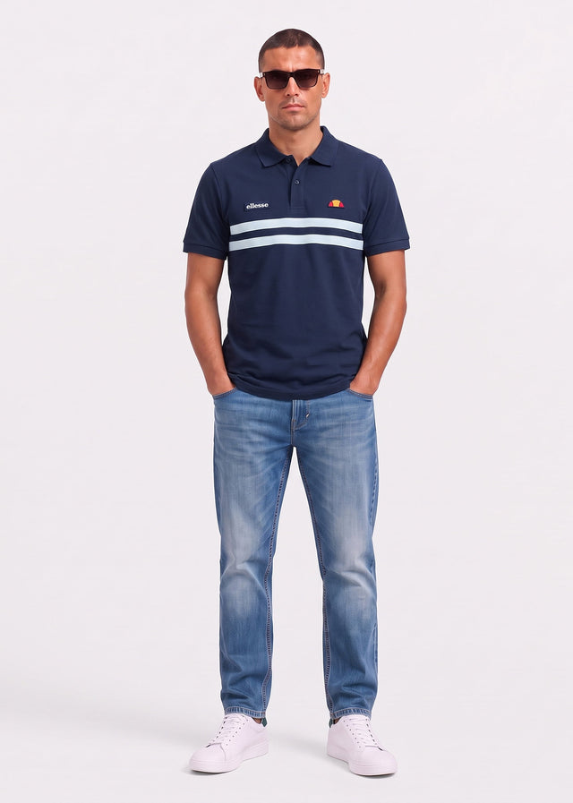 Ellesse Polo's Muccia polo - navy light blue