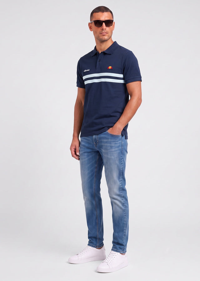 Ellesse Polo's Muccia polo - navy light blue