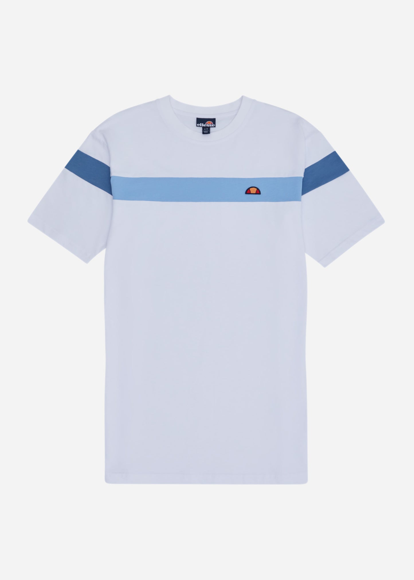 Ellesse T-shirts  Caserio t-shirt - white light blue 
