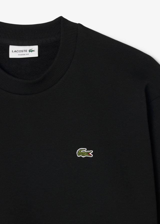 Lacoste Sweaters Fleece sweatshirt - black