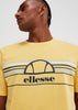 Ellesse T-shirts  Lentamente tee - yellow 