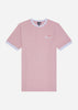 Ellesse T-shirts  Meduno tee - light pink white 