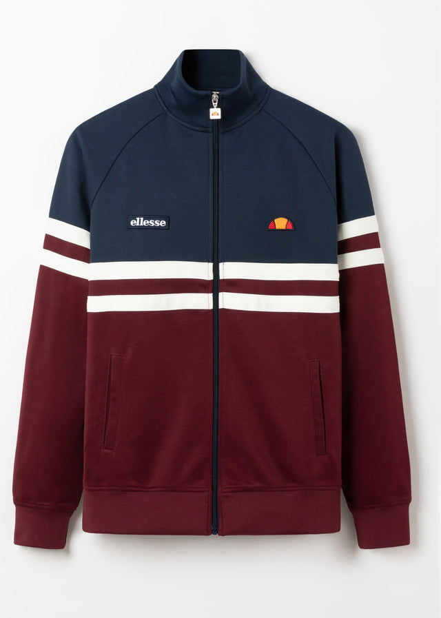 Ellesse Cardigans Rimini track jacket - burgundy navy