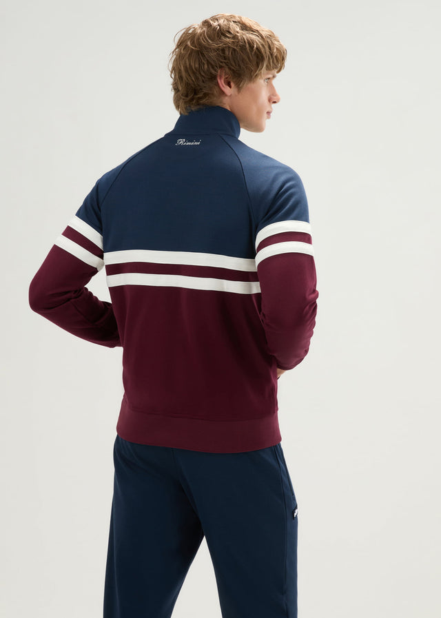 Ellesse Cardigans Rimini track jacket - burgundy navy