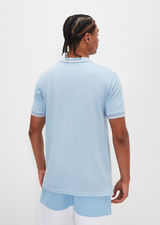 Ellesse Polos  Rooks polo - light blue light pink white 